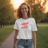 Load image into Gallery viewer, Success Motivational Cotton T-Shirt – Heavyweight Classic Fit Tee
